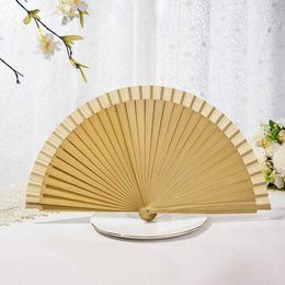 Chinese Style Products Dance Party Folding Fan Unique Decorative Retro Folding Fan Delicate Workmanship Handheld Fan Chinese for Party