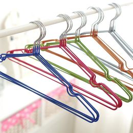 Hangers Clothes Pegs Rack Drying Steel 10pcs Antiskid Stainless For Non Colorful Hanger Outdoor Rubber Slip