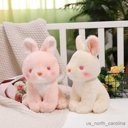 Stuffed Plush Animals Sitting 28/38cm Hugs Baby Rabbit Doll Plush Toy Little Rabbit Doll/Soft Stuffed Animals/Children's sleeping dolls R230810