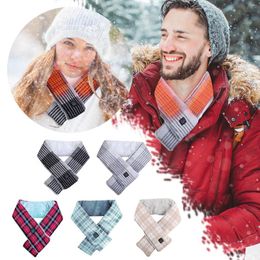 Bandanas Intelligent Heating Scarf USB Electric Warm Neck Protection Cold Winter Warmth