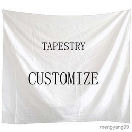 Tapestries Custom Background Decorative Tapestry Custom Mandala Boho Hippie Wall Tapestry Custom Home Decor Tapestry R230810