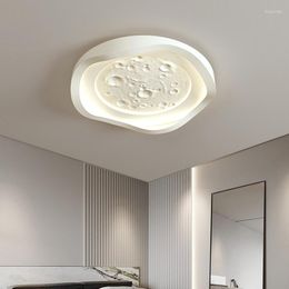 Ceiling Lights Nordic Minimalism LED Eye Protection Lamp Simple Modern Living Room Bedroom Round Home Decor Lustre Fixtures