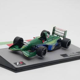 Diecast Model car Ixo 1 43 Racing Michael 1991 Belgian Grand Prix Diecast Car Model Metal Toy Vehicle 230809