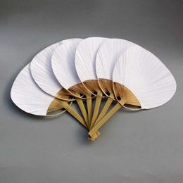 Chinese Style Products 24Pcs/Lot Wedding White Paddle Fan For Wedding Decoration