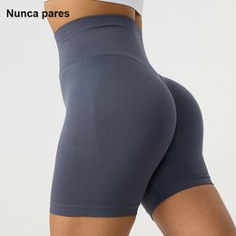 Women's Shorts High Waist Yoga Shorts Women Seamless Scrunch Butt Yoga Shorts Push Up Gym Shorts Athletic Booty Workout Short Women Clothing 230810