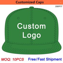 Ball Caps Baseball Hat Green Colour Tourism Fast Shipment Wholesale MOQ 10PCS Adult Kids Size 3D Embroidery Customise Snap Back Custom Cap