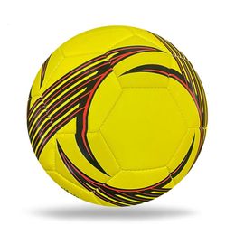 Balls Size 4 Size 5 Soccer ball Machine Stitch Yellow Color footbal Non-slip Wear-resistant Child Training futebol 230809