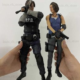 Jill Valentine Figure Game Biohazard Character RE 3 Jill Valentine Figure Leon Scott Kennedy Action Figures Model Toy Doll Gift T230810