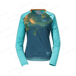 Cycling Shirts Tops women Downhill Jerseys Mountain Bike MTB Shirts Offroad DH Motorcycle Jersey Motocross Sportwear Clothing Bike Hpit 230810