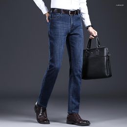Men's Jeans 2023 Fashion Winter And Autumn Mens Cotton Long Pants High Quality Male Patchwork