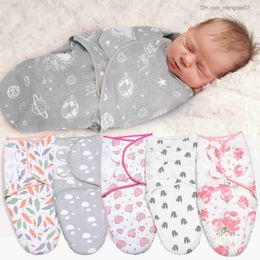 Pyjamas Baby cotton blanket baby adjustable newborn cotton baby sleeping bag Z230811