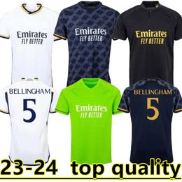 2023 2024 BELLINGHAM RODRGO 23 24 Real Madrid maglie da calcio maglia da calcio VINI JR CAMAVINGA ALABA MODRIC VALVERDE camiseta Uomo bambini kit COURTOIS portiere 888888