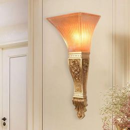 Wall Lamps TEMAR Modern Interior Lamp LED Creative Glass Roman Column Sconce Lights For Home Living Room Bedroom Decor