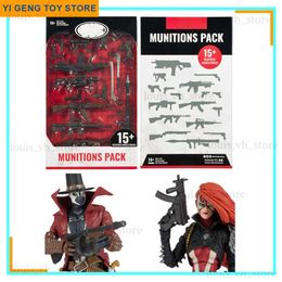 Original Mcfarlane Munitions Pack Weapon Accessory Pack 1.0 Version For 7 Inch Action Figure Weapon Accessories Collection Toys T230810