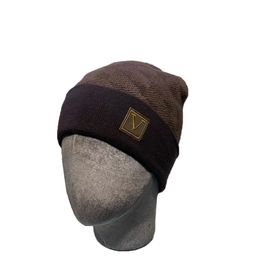 Tasarımcı Beanie Hats Kafatası Kapakları Kış Örgü Şapka Casquette Erkekler İçin Lüks Kadınlar Sonbahar/Winte Yün Unisex Sıcak İyi Kalite