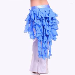 Stage Wear Women Dance Accessories Belly Costume Sexy Hip Scarf Wrap Dancing Scarves Skirt 9001