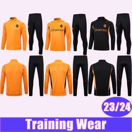 23 24 Internacional Jacket Tracksuit Soccer Jerseys CARLOS L. ADRIANO GABRIEL MAURICIO ROMULO IGOR GOMES WANDERSON B. HENRIQUE LUCAS RAMOS Football Shirts