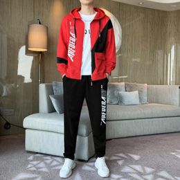 Men's Tracksuits Tracksuit For Men 2 Piece Set Spring And Autumn Jogging Suits Sports Wear Sweatsuits Casual Clothes