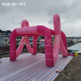 Popular Inflatable Breast Arch Tent with Logo for World Breast Cancer Awareness Day