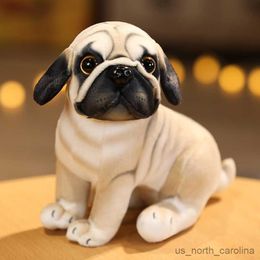 Stuffed Plush Animals Lifelike Dog Pet Plush Toys Stuffed Beagle Pug Doggy Dolls Plush Dog Toy for Children R230810