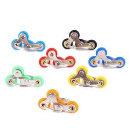 Decompression Toy Metal Puzzle Chain Fidget For Autism Chains Fidgets Toys Hand Spinner Key Ring Sensory Relieve Adhd Top Puzzles 04 Dhmqn