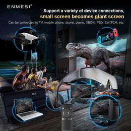 VR Glasses Design ultra light and thin 3D Smart Video Glasses Virtual Reality Games 3d vr headset HD giant screen cinema smart glasses 230809