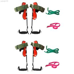 Rock Protection Carbon Climbing Spikes Lanyard Rope Pedal Tools for Hunting HKD230810
