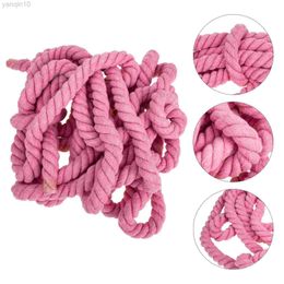 Rock Protection Tug War Game Rope Funny Pulling Home Drawstring Tug-of-war Party Cotton Practical Twisted Child Prop HKD230810