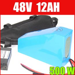 Triangle 48V electric bicycle lithium ion battery 48v e bike battery 48v 500w bafang motor battery
