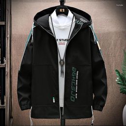 Men's Jackets Spring Autumn Hip-hop Handsome 2023 Youth Jacket Super Ins Camouflage Hooded Tops Coats Men Drop