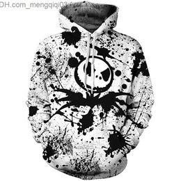 Men's Hoodies Sweatshirts Men's Sweatshirt All Saints Day Horror Anime Men's and Women's Hoodie High Quality Cotton Parent-child Pulled XS-5XL Z230810