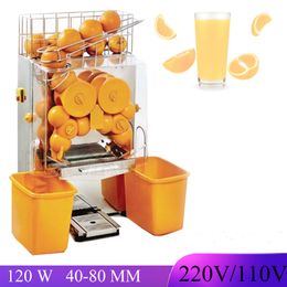 Large Electric Commercial Fresh Orange Juicer 220V 110V Automatic Machine Automatic
