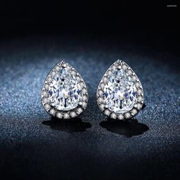 Stud Earrings Water Earring Engagement Gift Lady Wedding High-end Honrosa Nice For Women