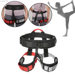 Rock Protection Climbing Harness for Men Women Yoga Exercise Workout Protect Waist Safety Belts HKD230810