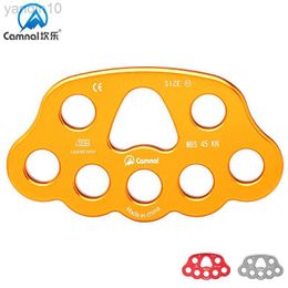 Rock Protection P245 Outdoor Climbing 8-hole Anchor Mountaineering Force Exploration And Expansion Load Bearing Rope Divide HKD230810