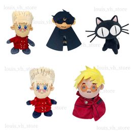 1/2/3PCS Anime Trigun Vash The Stampede Cosplay Adult Mens Coat Pants Suits Birthday Halloween Plush Doll Toy Kids Gifts T230810