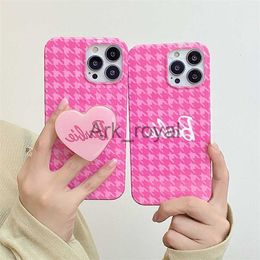 Cell Phone Cases Bird Grid XR Suitable for 78plus Apple 14pro max Phone Case iPhone 13 Love Holder 12p J230810