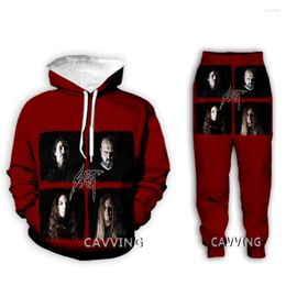 Men's Tracksuits Fashion 3D Print Sadist Band Hoodies/Hooded Sweatshirts Pants Trousers Suit Clothes Two-Pieces Sets