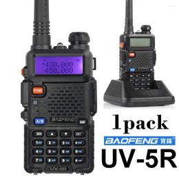 Walkie Talkie Factory Wholesale Original Baofeng UV-5R 10 Km Dual Band Two Way FM Radio LED Display UV 5r 5W High-Power