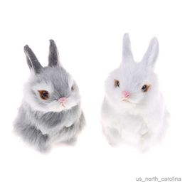 Stuffed Plush Animals 1PCS Simulation Mini Pocket Toy Cute Artificial Animal Small Rabbit Fox Plush Toys Kids Toys Decorations Birthday Gift R230810