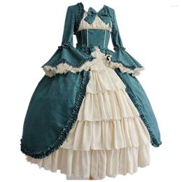 Casual Dresses Women Rococo Ball Gown Vintage Renaissance Medieval Costume Princess Lolita Dress Victorian Irish Halloween Cosplay