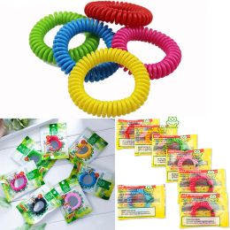 Mosquito Repellent Bracelet Bug Insect Protection Jewellery for Adult Kids Outdoor Wrist band Bracelets ZZ