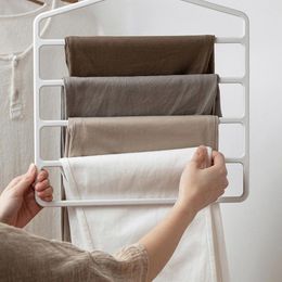 Hangers Pants Rack Home Multi-layer Hanging Hanger Clothes Holders Wardrobe Storage Drying Organizer Stacking