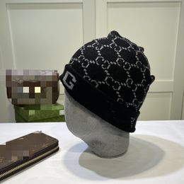 Designer beanie skull caps winter hats knit hat casquette luxe for men women fall/winte wool unisex warm letter G high quality