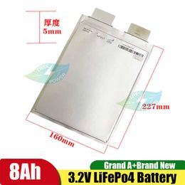 3.2V 8AH Lifepo4 Battery High Discharge 50C 400A for Diy 12V 36V 16Ah Start Battery RC Cells