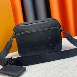 Designer Bag Mens and womens fashion woven shoulder bag Mini portable Messenger Bag Leather printed crossbody bag #69443