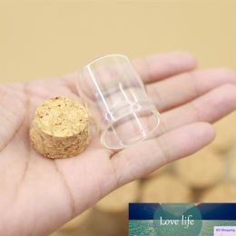 50 Pieces 12ml 30*35mm Small Glass Bottle Cork Test Tube Transparent Spice Bottles Container Glass Jars Mini Vial Bottle Stopper