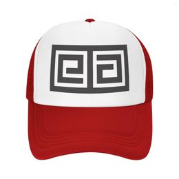 Ball Caps Capital Letter Ea Men Hip Hop Baseball Cap Adjustable Breathable Mesh Ram Pit Let Ra Pi No Am