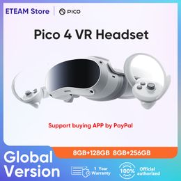 VR Glasses Global Pico 4 VR Headset 100% Original Global Version All-In-One Virtual Reality Headset 3D VR Glasses 4K Display pico 4 vr 230809