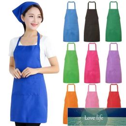 factory outlet Colorful Cooking Apron Kitchen Cooking Keep the Clothes Clean Sleeveless and Convenient Custom Gift Adult Bibs Universal